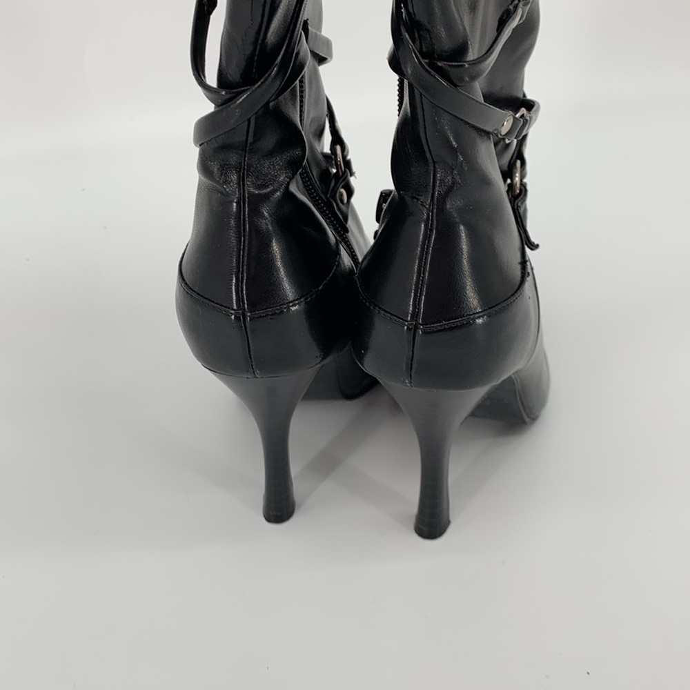 Pointy Black Boots Size 5 - Picture 8 of 8